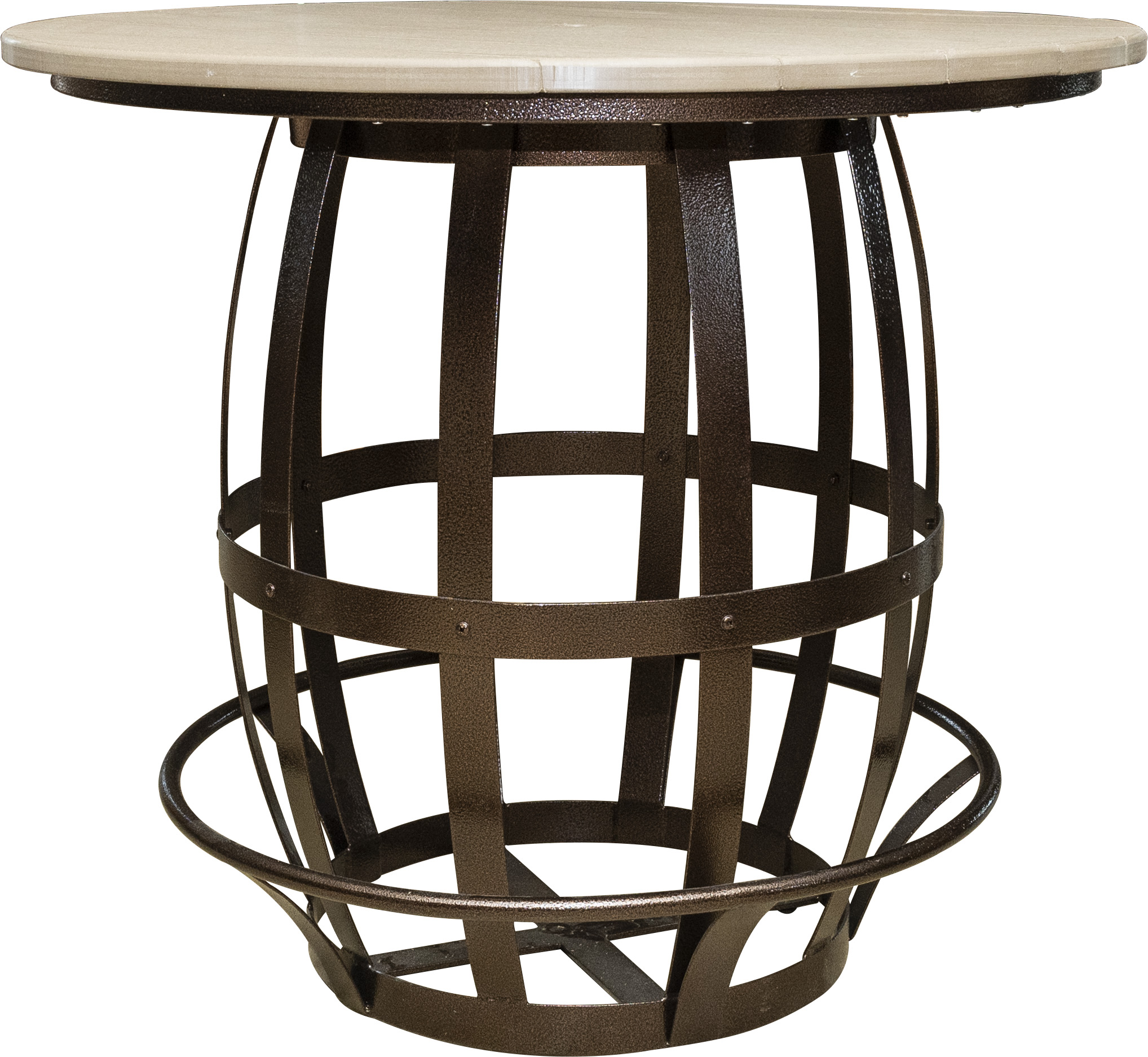 Barrel Table and Chair Set Detweiler & Kauffman Furniture Albany