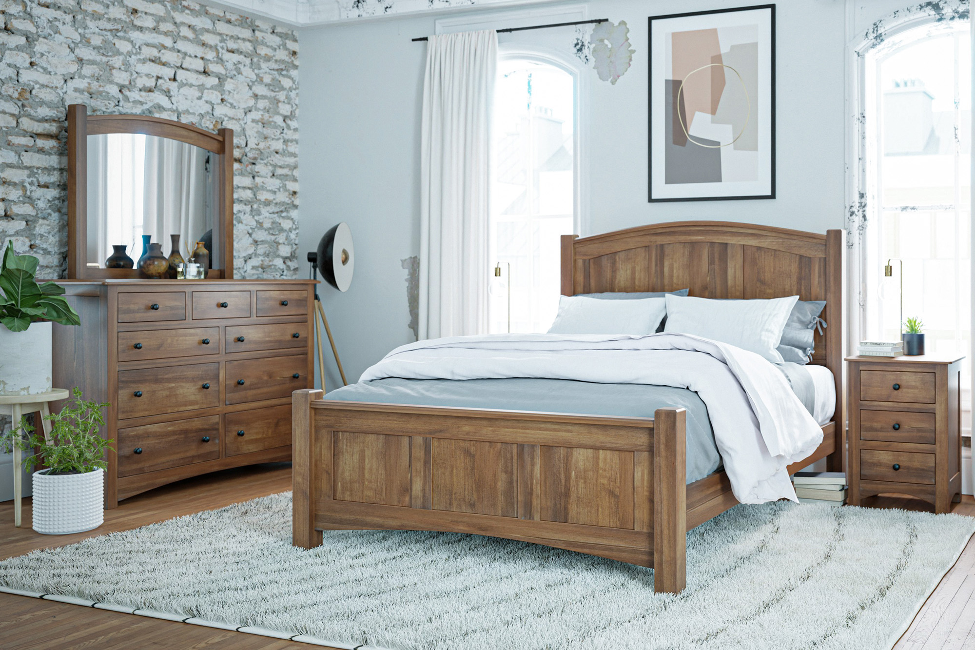 Amish bedroom deals furniture near me