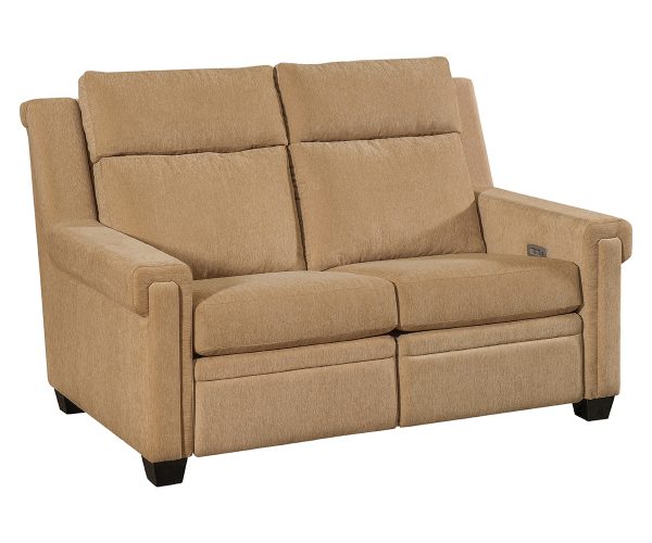 Remington Power Loveseat Recliner With Tilt Headrest