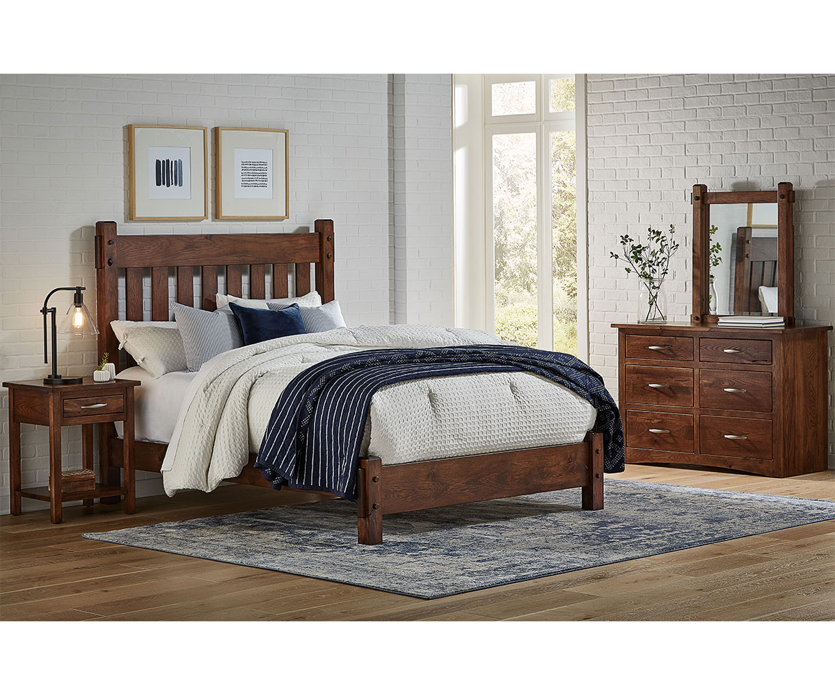 Denver 2 Drawer Nightstand - Image 6