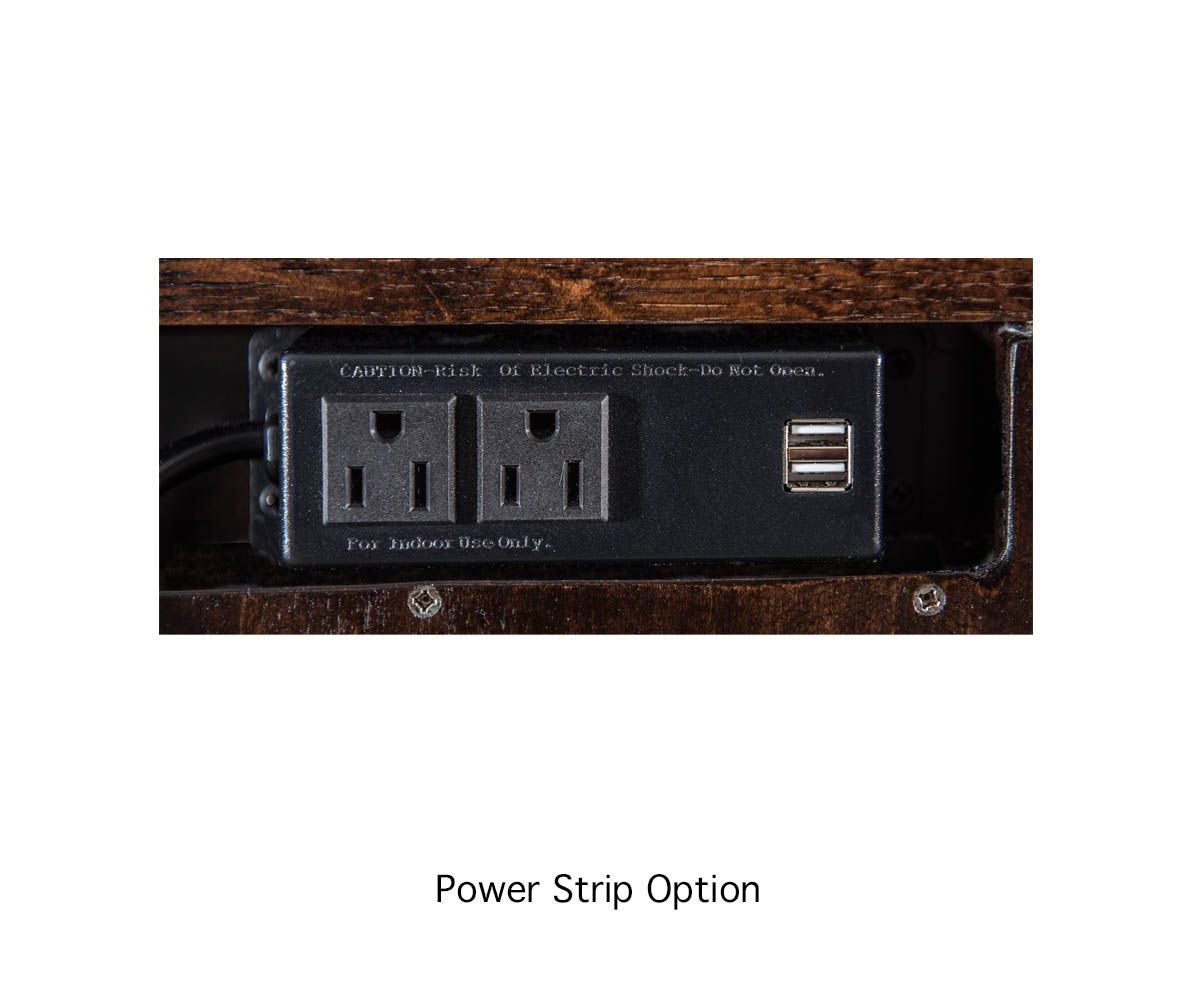 Chippewa Sleigh 2 Drawer Nightstand - 25¼"W - Image 3