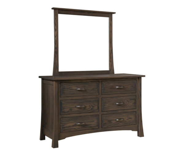Addison 6 Drawer Dresser And Mirror