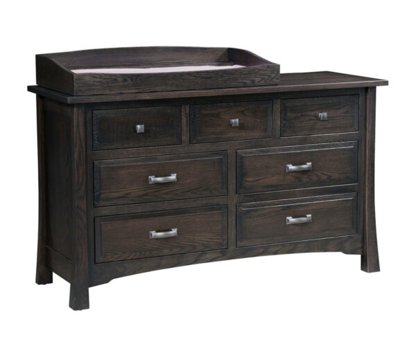 Addison 7 Drawer Dresser With Changing Box Top Option