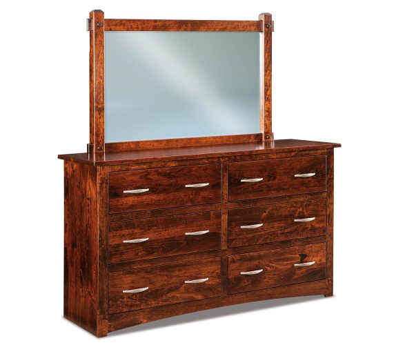 Denver 6 Drawer Dresser - 38¼"H