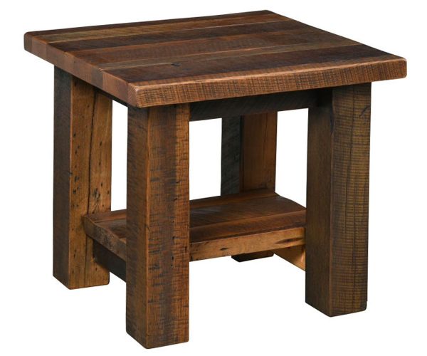 Kingston End Table with Shelf 
