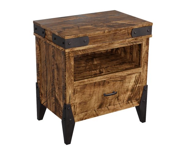 Vegas 1 Drawer Nightstand