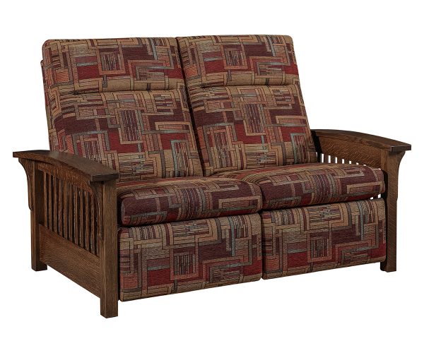 Skyline Slat Wall Hugger Loveseat Recliner